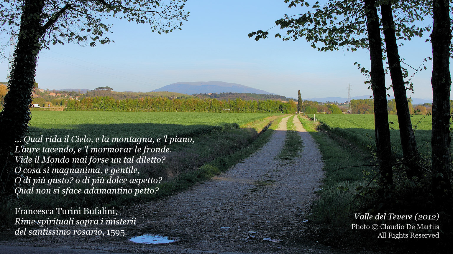 Valle del Tevere (2012) - © Claudio De Martiis